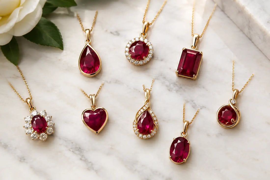 9 Custom Ruby Pendant Examples to Treasure