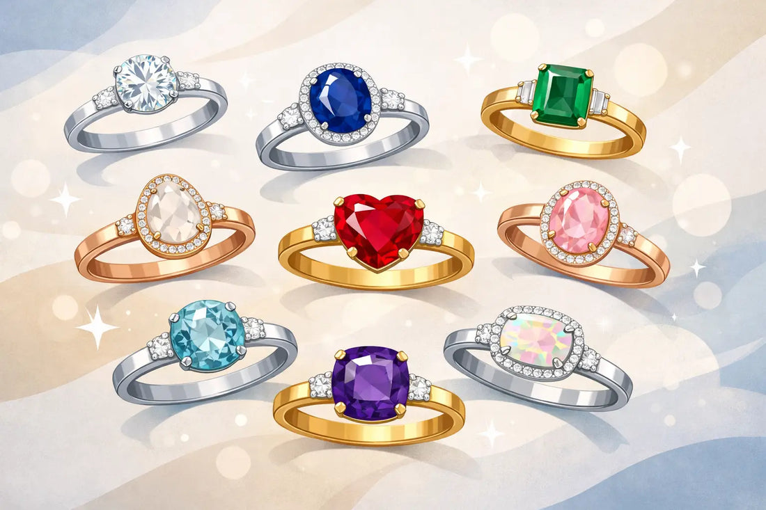 8 Top Engagement Ring Gemstones