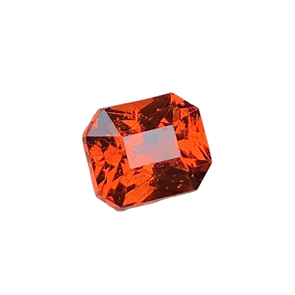 1.19 Ct Natural Hessonite Garnet – Fanta Orange | Octagonal Cut | Sri Lanka Origin
