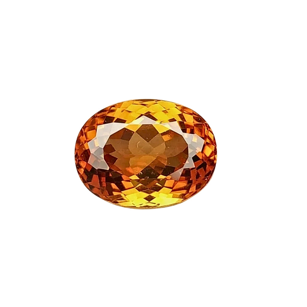 17.98 Ct Certified Exclusive Precious Imperial Topaz | Fancy Cut | Brazil Origin | GFCO Certified