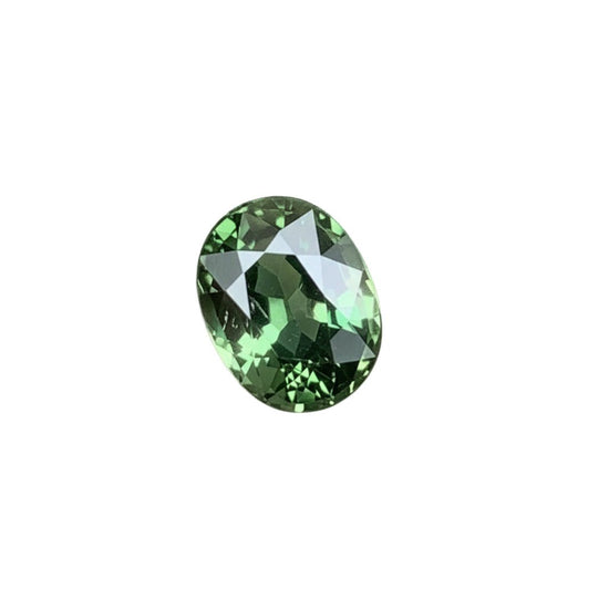 Natural Green Sapphire – 1.05 Carats | Attractive Green | VS Clarity | Heated | Oval Cut