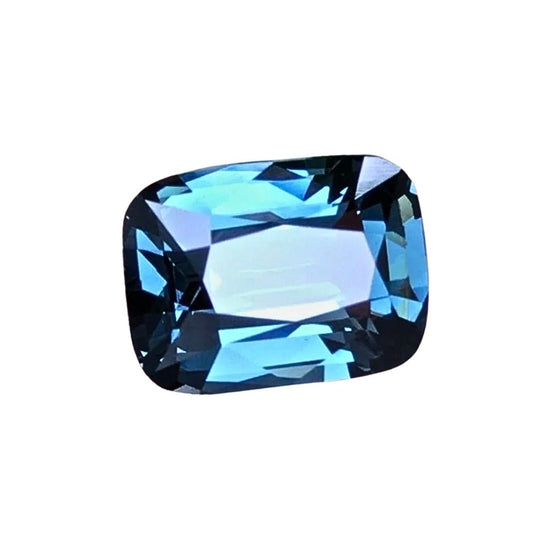 2.01 Ct Certified Natural Blue Spinel – VVS+ Clarity | Unheated | Tanzania Origin | GFCO Certified | Cushion Cut