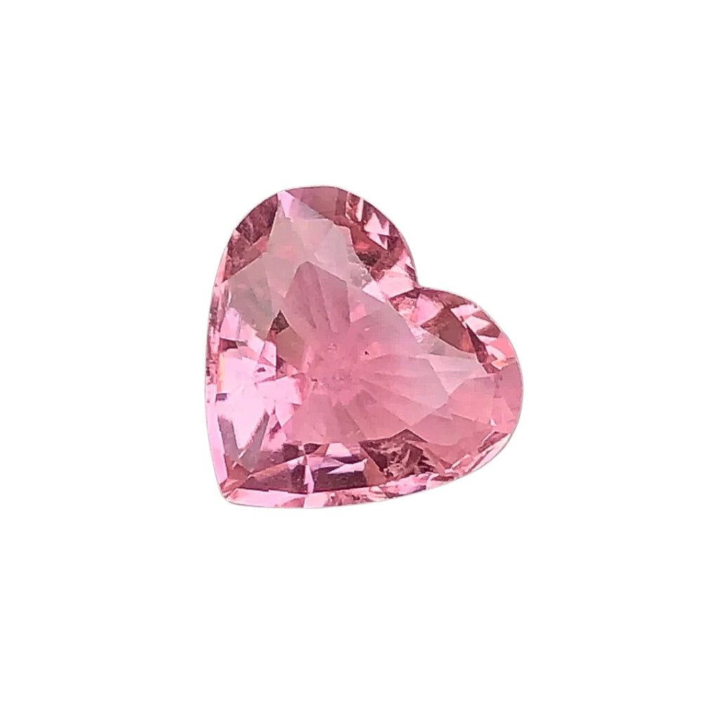 2.60 Ct Certified Natural Baby Pink Tourmaline – Heart Cut | Afghanistan Origin | Untreated | VS Clarity | Lab Certified