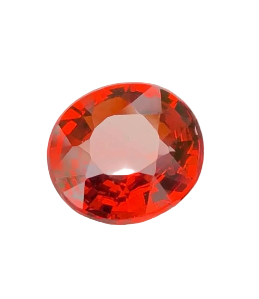 Natural Spessartite Garnet – 2.64 Carats | Fanta Orange | VVS Clarity | Untreated | Fancy Cut