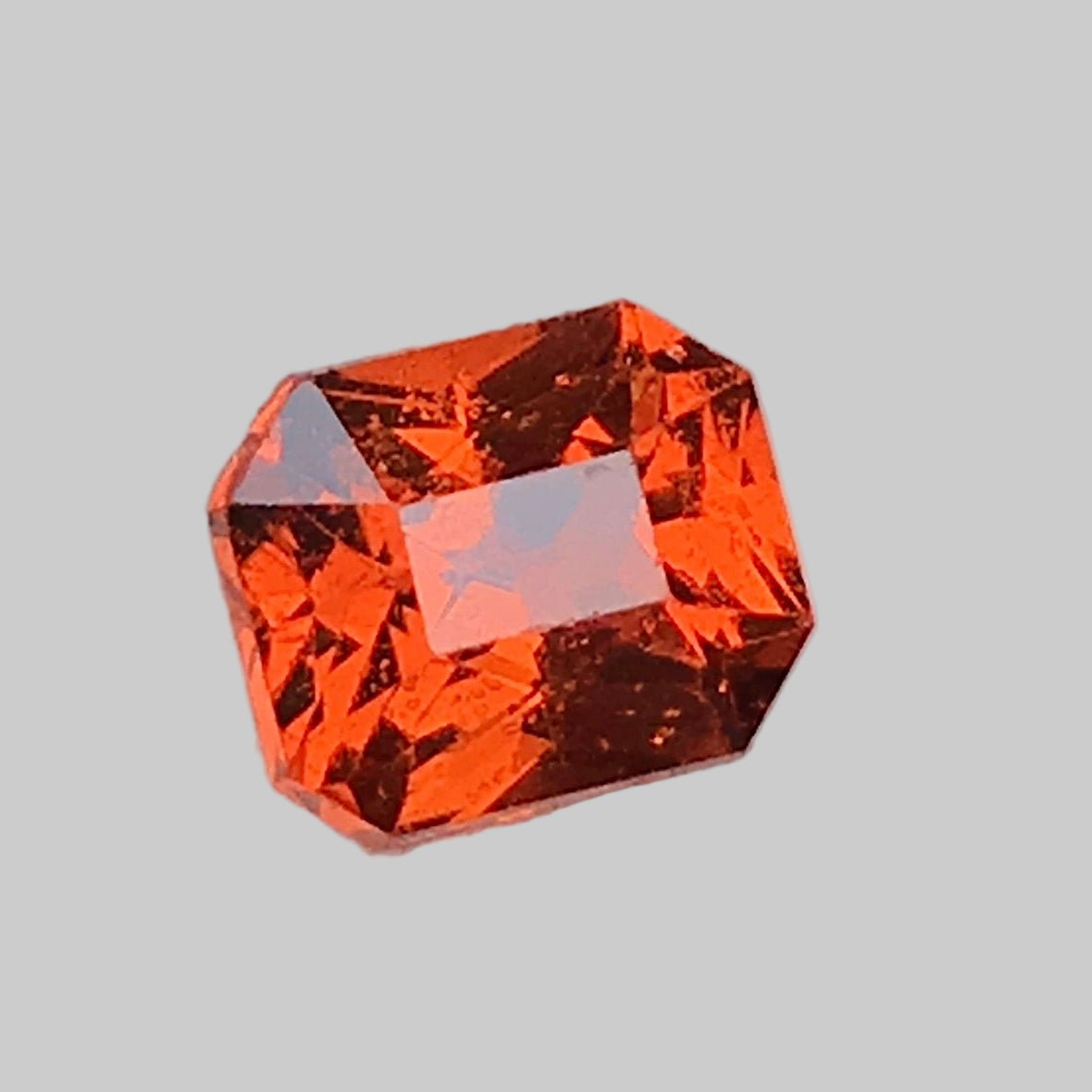 1.19 Ct Natural Hessonite Garnet – Fanta Orange | Octagonal Cut | Sri Lanka Origin | Unheated | 100% Natural