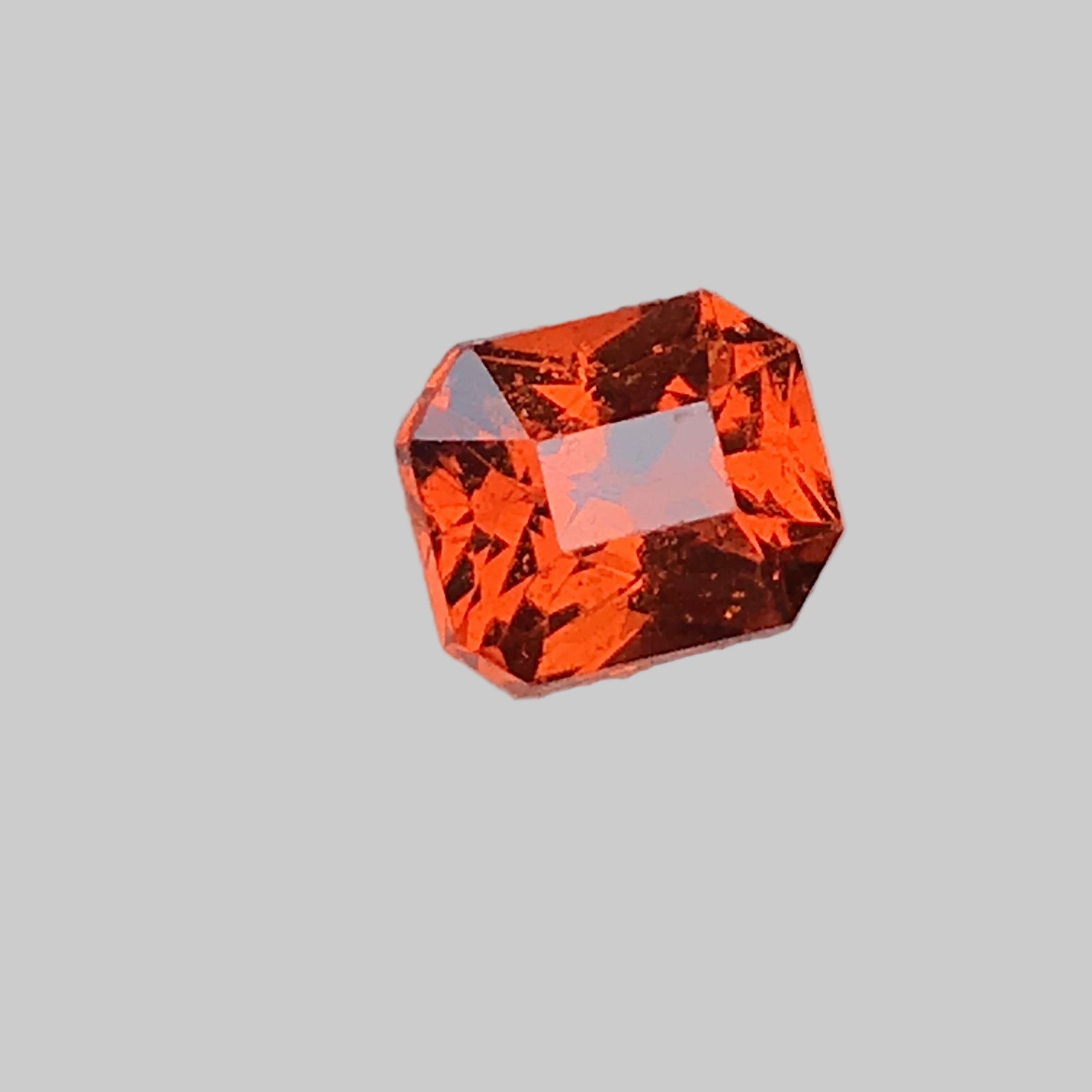 1.19 Ct Natural Hessonite Garnet – Fanta Orange | Octagonal Cut | Sri Lanka Origin | Unheated | 100% Natural