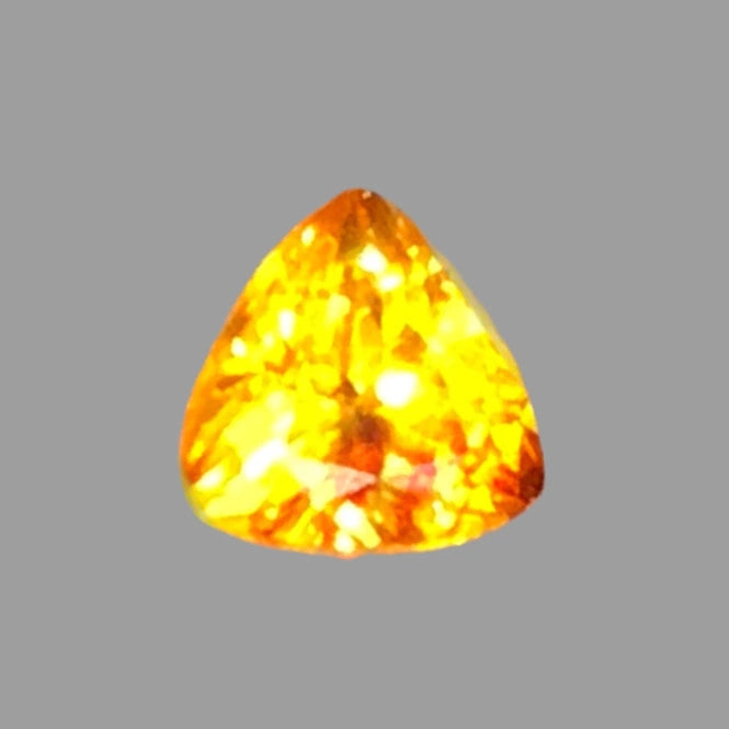 Natural Sphalerite – 0.94 Carats | Triangle Cut | VVS Clarity | Untreated | Rare Sparkling Fire Gemstone