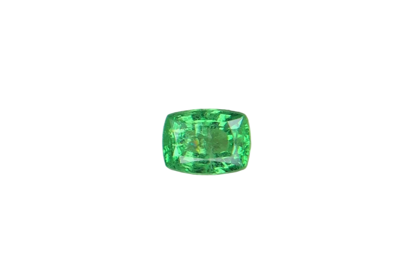 Natural Tsavorite Garnet – 1.02 Carats | Green | VS Clarity | Untreated | Cushion Cut