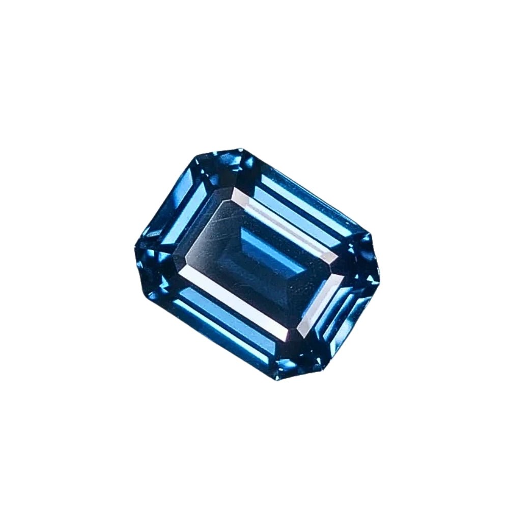 6.93 Ct Natural Cobalt Blue Spinel – Vivid Royal Blue | Fancy Cut | Tanzania Origin | Untreated | VS Clarity | Certified (GFCO)
