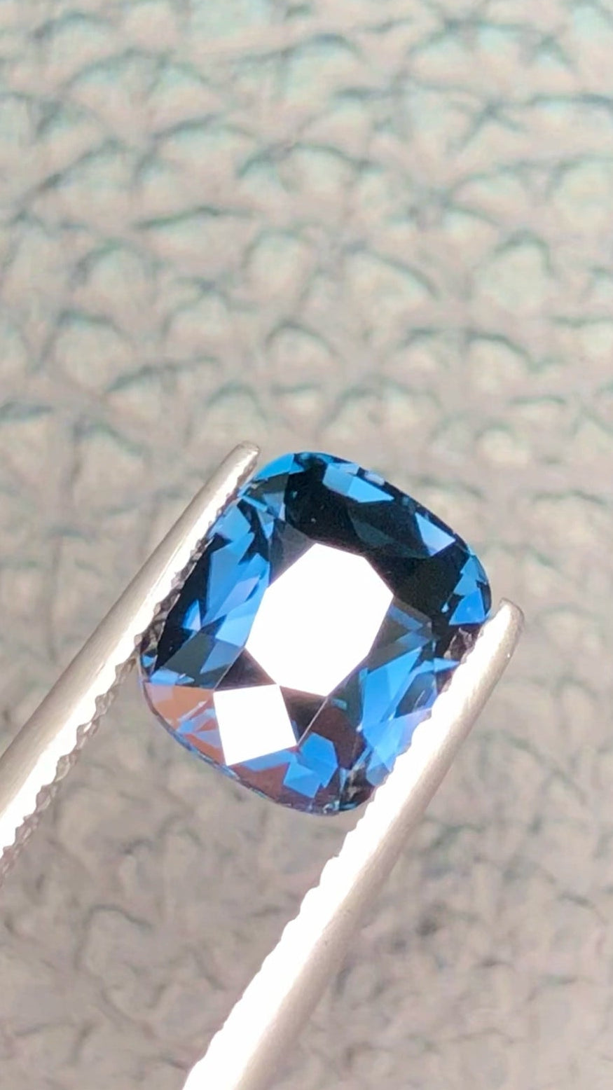 Certified Natural Cobalt Blue Spinel – 2.63 Carats | VVS Clarity | Fancy Cut | Untreated | Tanzania Origin | GFCO Certified