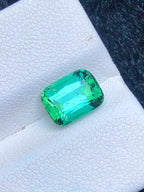 Certified Natural Bluish-Green "Lagoon" Tourmaline – 2.35 Carats | Cushion Cut | VS Clarity | Untreated | Top Quality Gemstone