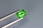 1.18 Ct Certified Natural Tsavorite Garnet – Vivid Green | Cushion Cut | Tanzania Origin | Unheated | VS Clarity | GFCO Certified