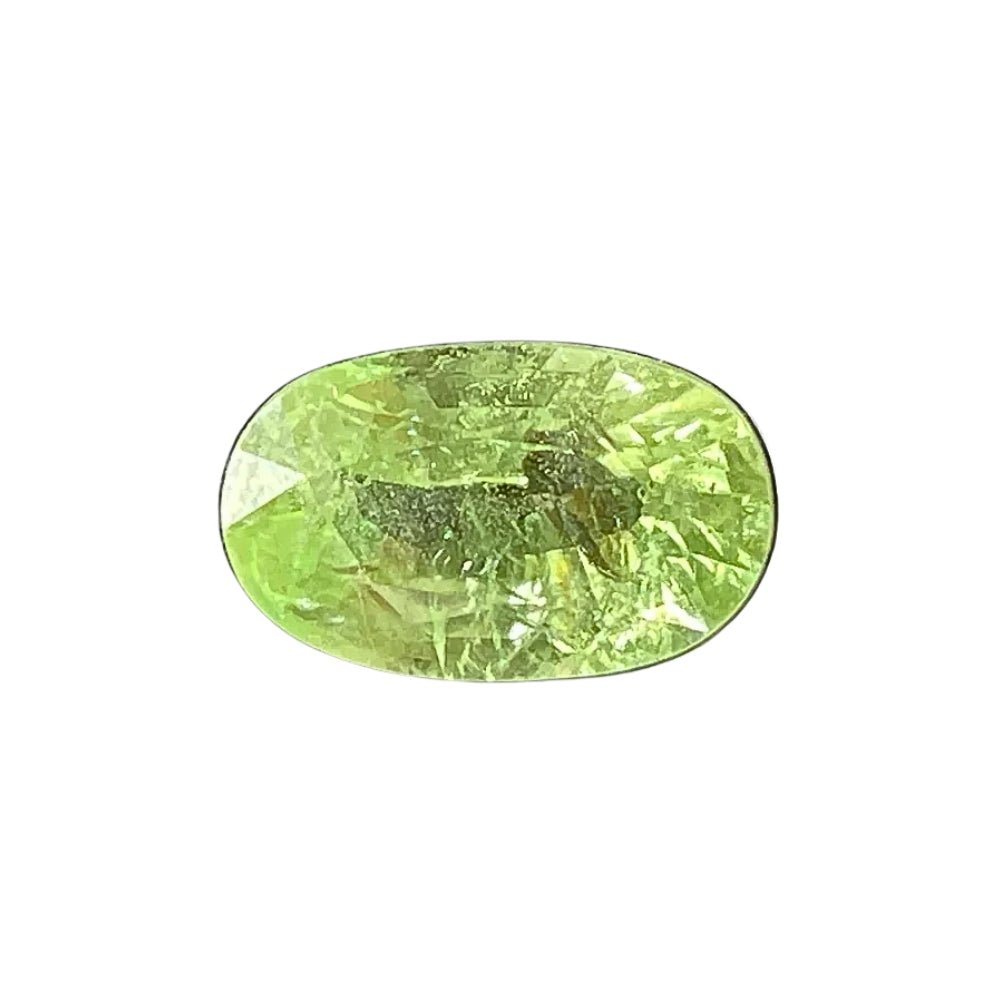 Certified Natural UV Mint Garnet – 3.34 Carats Rare Color-Change Gem | Green to Orange