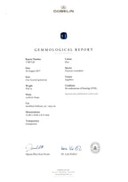 9.03 Ct Untreated Royal Blue Sapphire – Cushion Cut | GRS & Gübelin Certified - GAIA GEMS