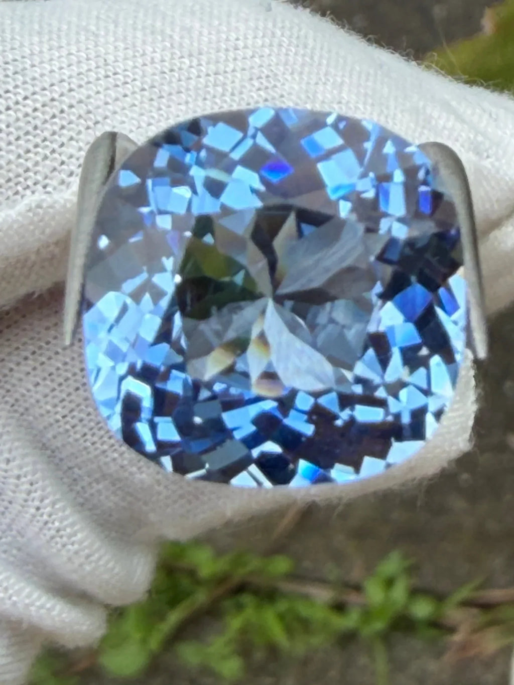 16.47 Ct Certified Santa Maria Aquamarine | Fancy Cut | Minas Gerais, Brazil | GFCO Certified