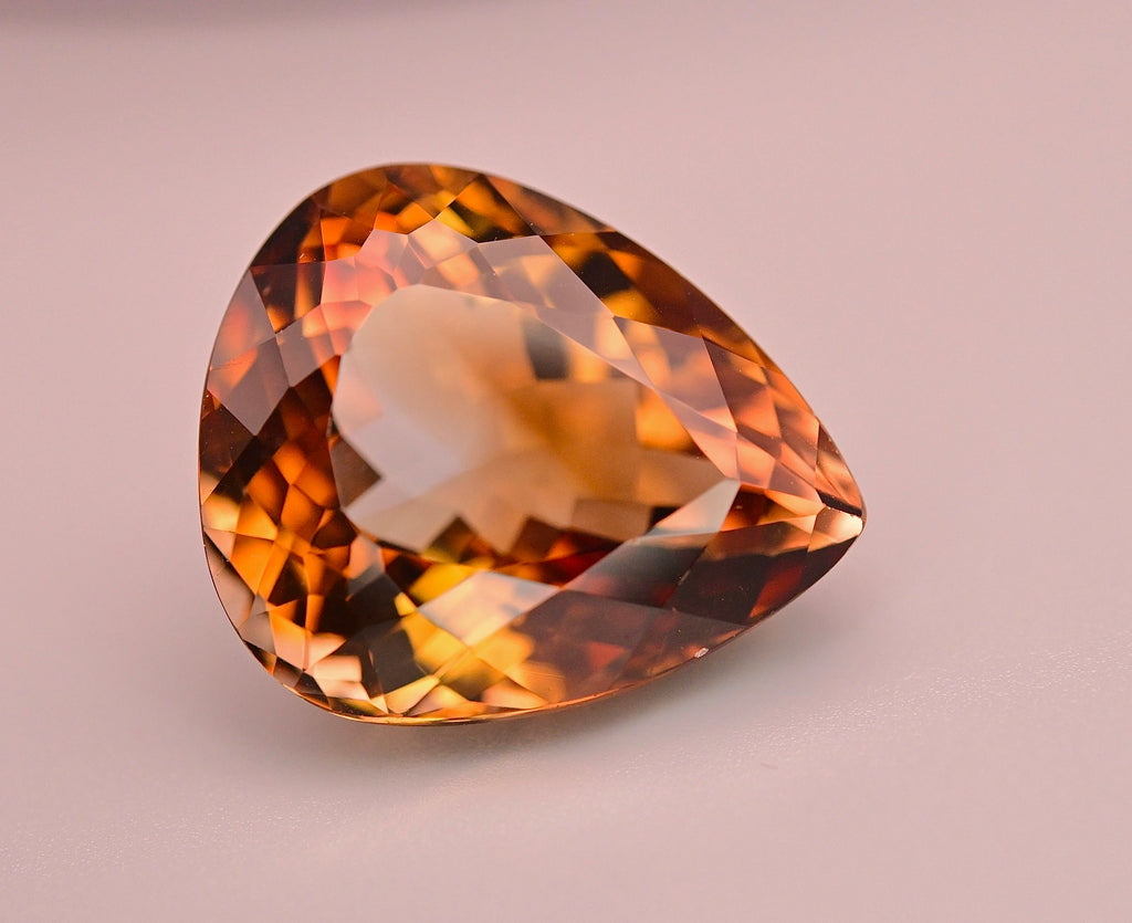 Certified Natural Imperial Topaz – 53.27 Carats