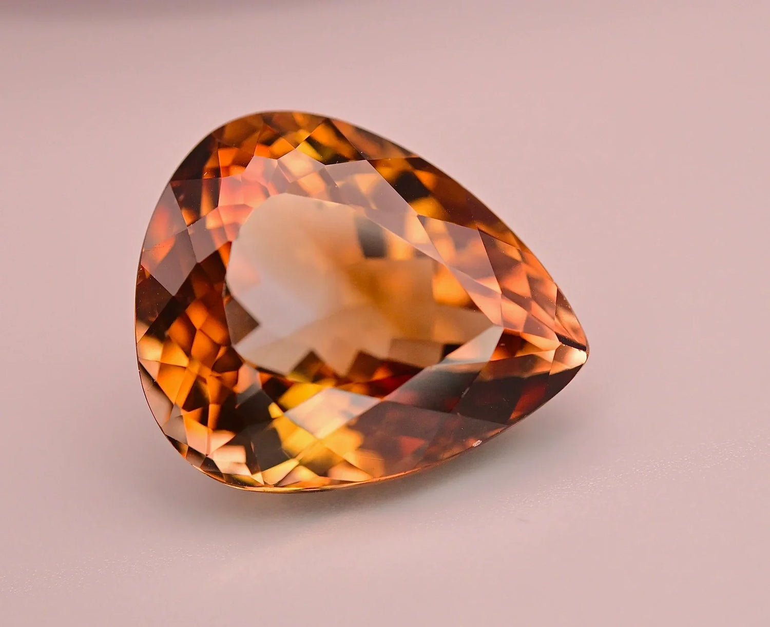 Certified Natural Imperial Topaz – 53.27 Carats - GAIA GEMS