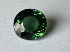 Natural 2.64 Ct Green Paraiba Tourmaline from Mozambique – Unheated, Certified Gemstone, Oval Faceted, VS Clarity - GAIA GEMS