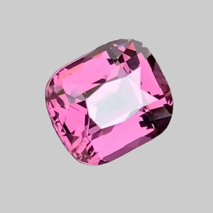 5.58 Ct Natural Purple Pink Spinel – Cushion Cut  Untreated  AIG Certified - GAIA GEMS