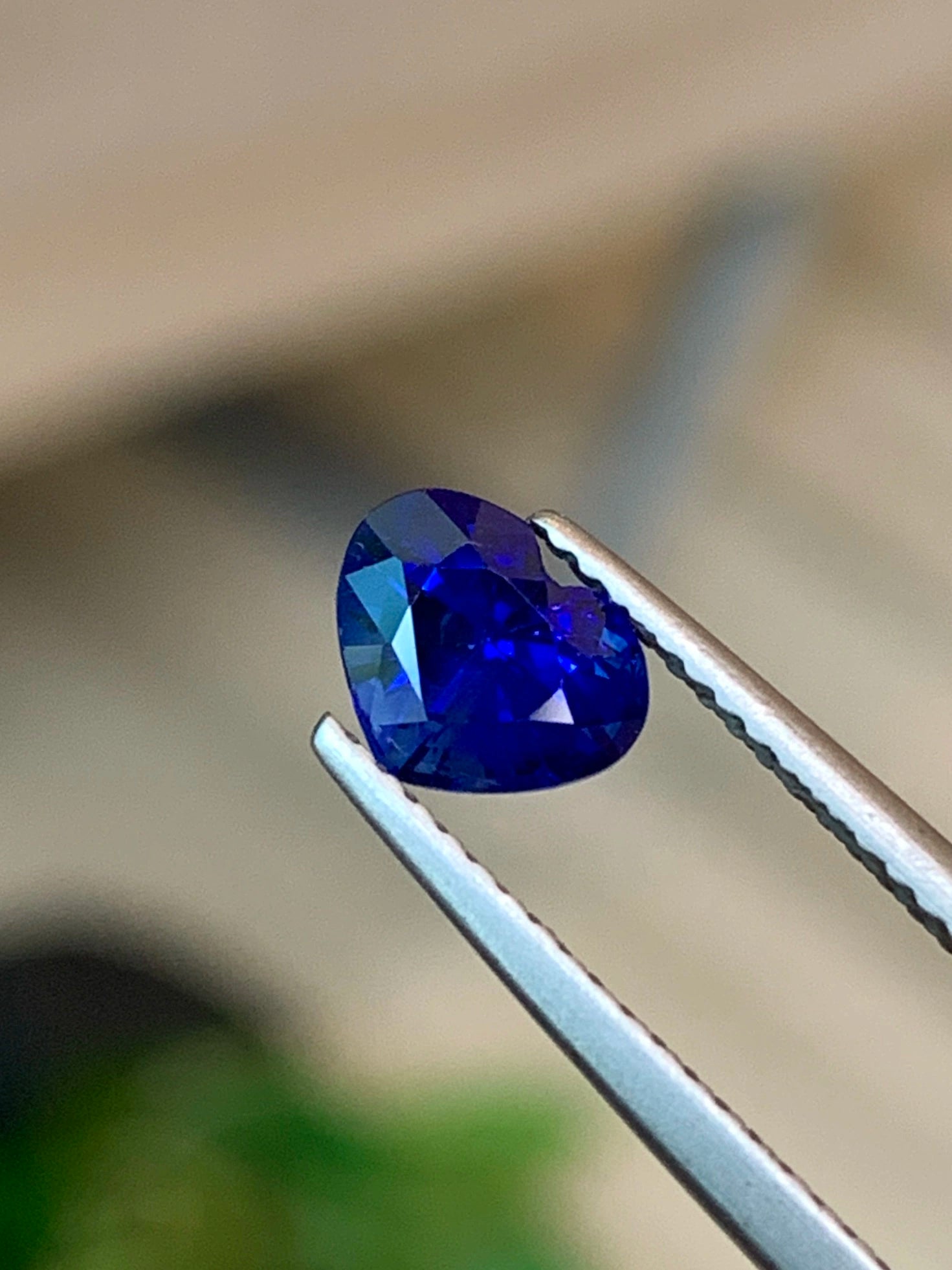 1.33 Ct Certified Royal Blue Natural Sapphire – Heart Shape | Sri Lanka Origin