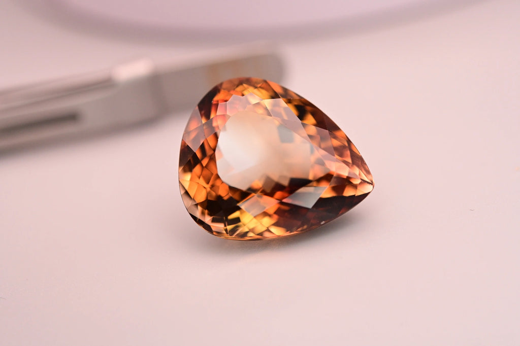 Certified Natural Imperial Topaz – 53.27 Carats