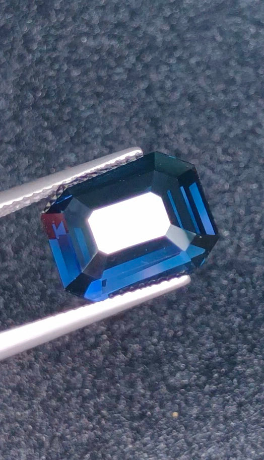 Certified Natural Blue Cobalt Spinel – 6.93 Carats