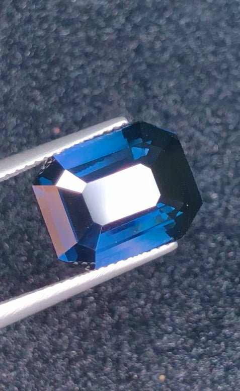 Certified Natural Blue Cobalt Spinel – 6.93 Carats