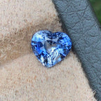 2.02 Ct Certified Blue Natural Sapphire – Heart Shape | Sri Lanka Origin - GAIA GEMS