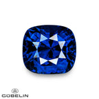 9.03 Ct Untreated Royal Blue Sapphire – Cushion Cut | GRS & Gübelin Certified - GAIA GEMS