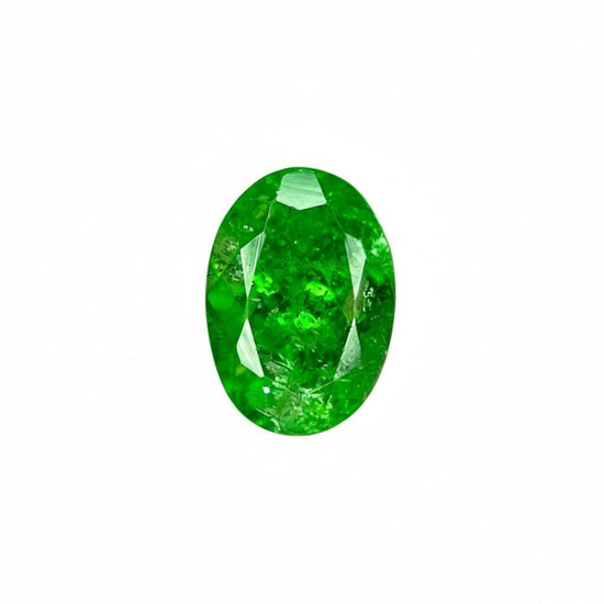 Natural Tsavorite Garnet – 0.89 Carats | Vivid Green | Outstanding Luster | Untreated | SI Clarity | Oval Cut