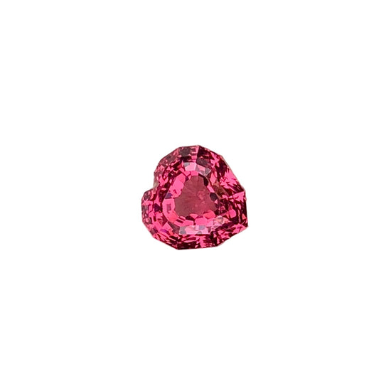 Natural Mahenge Garnet – 1.435 Carats | Vibrant Pink | Heart Shape | VS Clarity | Untreated | African Origin