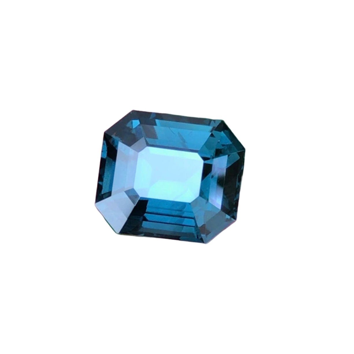 5.58 Ct Certified Natural Peacock Blue Spinel – Octagonal Cut | VVS Clarity | Tanzania Origin | Untreated | GFCO Certified