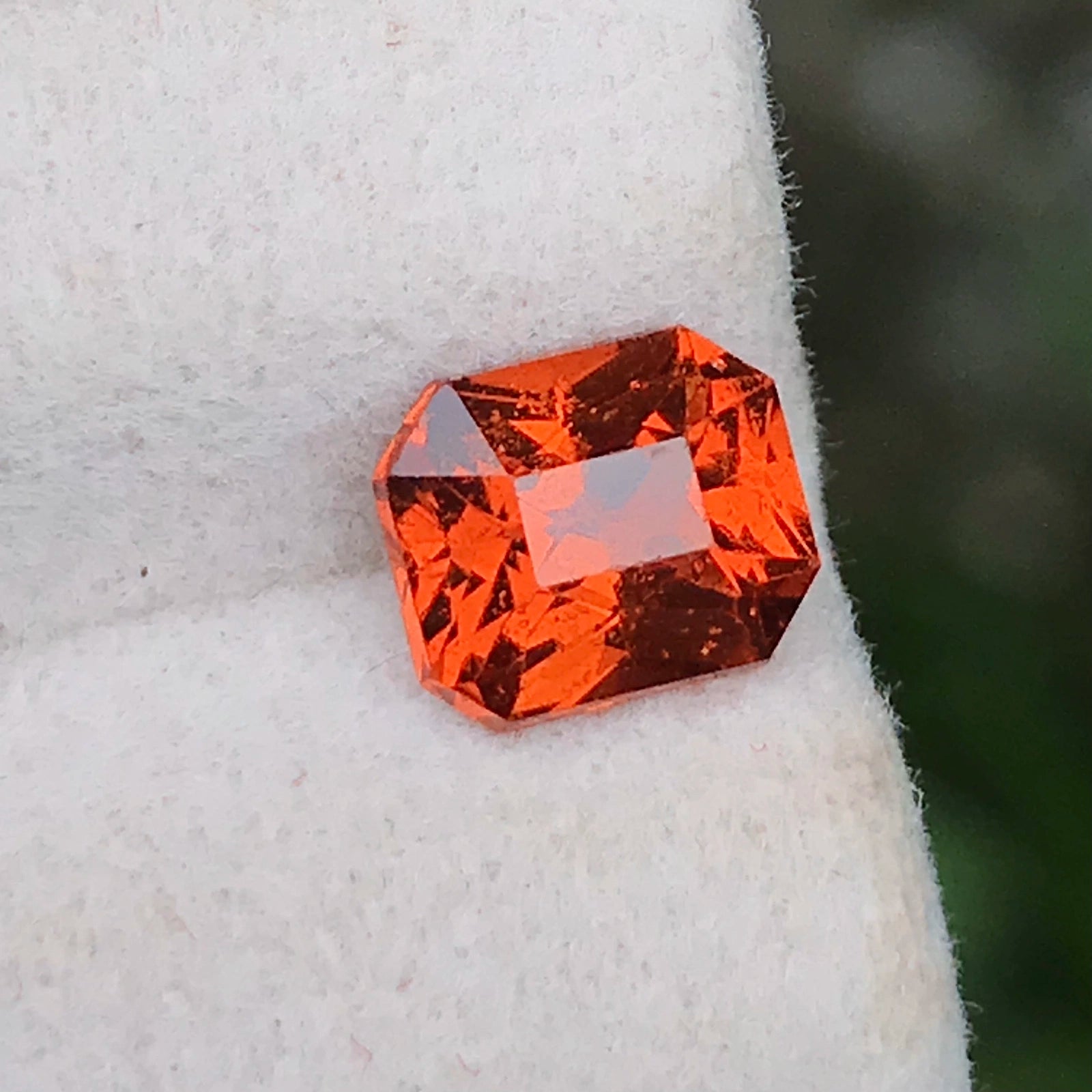 1.19 Ct Natural Hessonite Garnet – Fanta Orange | Octagonal Cut | Sri Lanka Origin | Unheated | 100% Natural