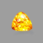 Natural Sphalerite – 0.94 Carats | Triangle Cut | VVS Clarity | Untreated | Rare Sparkling Fire Gemstone