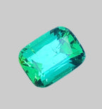 Certified Natural Bluish-Green "Lagoon" Tourmaline – 2.35 Carats | Cushion Cut | VS Clarity | Untreated | Top Quality Gemstone