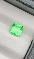 Certified Natural Tsavorite Garnet – 1.07 Carats | Vivid Green | Fancy Cut | VVS Clarity | Untreated | AIG Certified