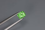 1.04 Ct Certified Tsavorite Garnet – Vivid Yellowish-Green | Cushion Cut | Tanzania Origin | Unheated | GFCO Certified
