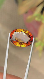 17.98 Ct Certified Exclusive Precious Imperial Topaz | Fancy Cut | Brazil Origin | GFCO Certified