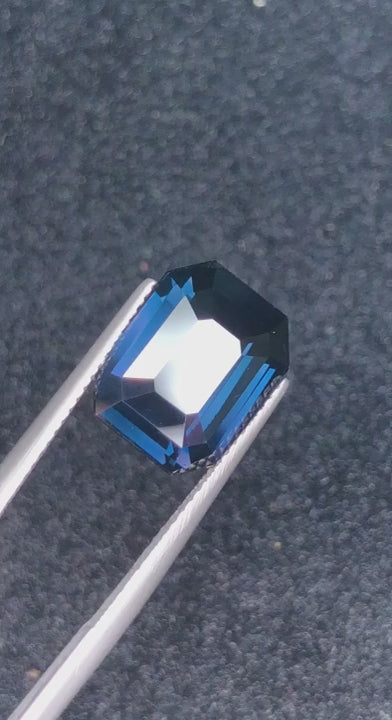 Certified Natural Blue Cobalt Spinel – 6.93 Carats