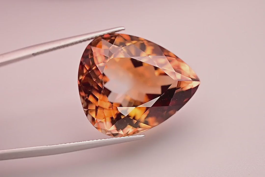 Certified Natural Imperial Topaz – 53.27 Carats