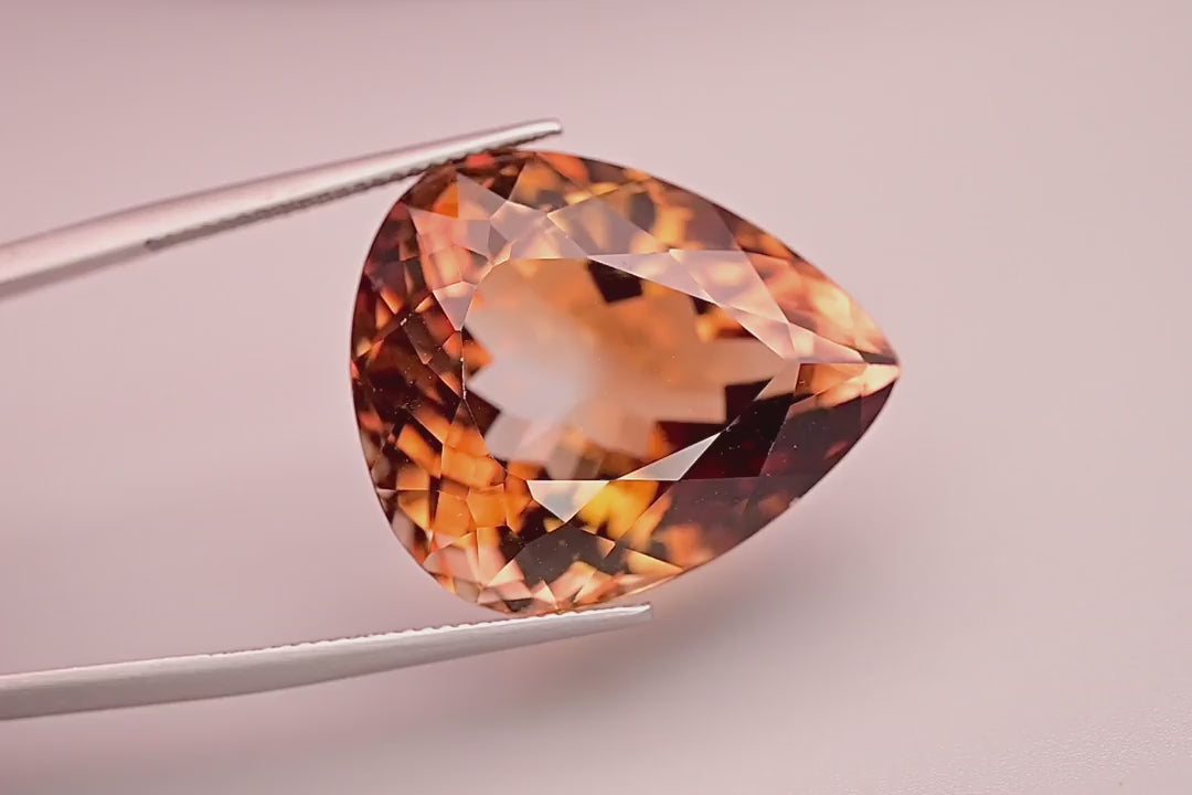 Certified Natural Imperial Topaz – 53.27 Carats