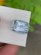 10.75 Ct Certified Natural Santa Maria Aquamarine – Mozambique Origin | Fancy Faceted | VVS Clarity | Heated | GFCO Certified