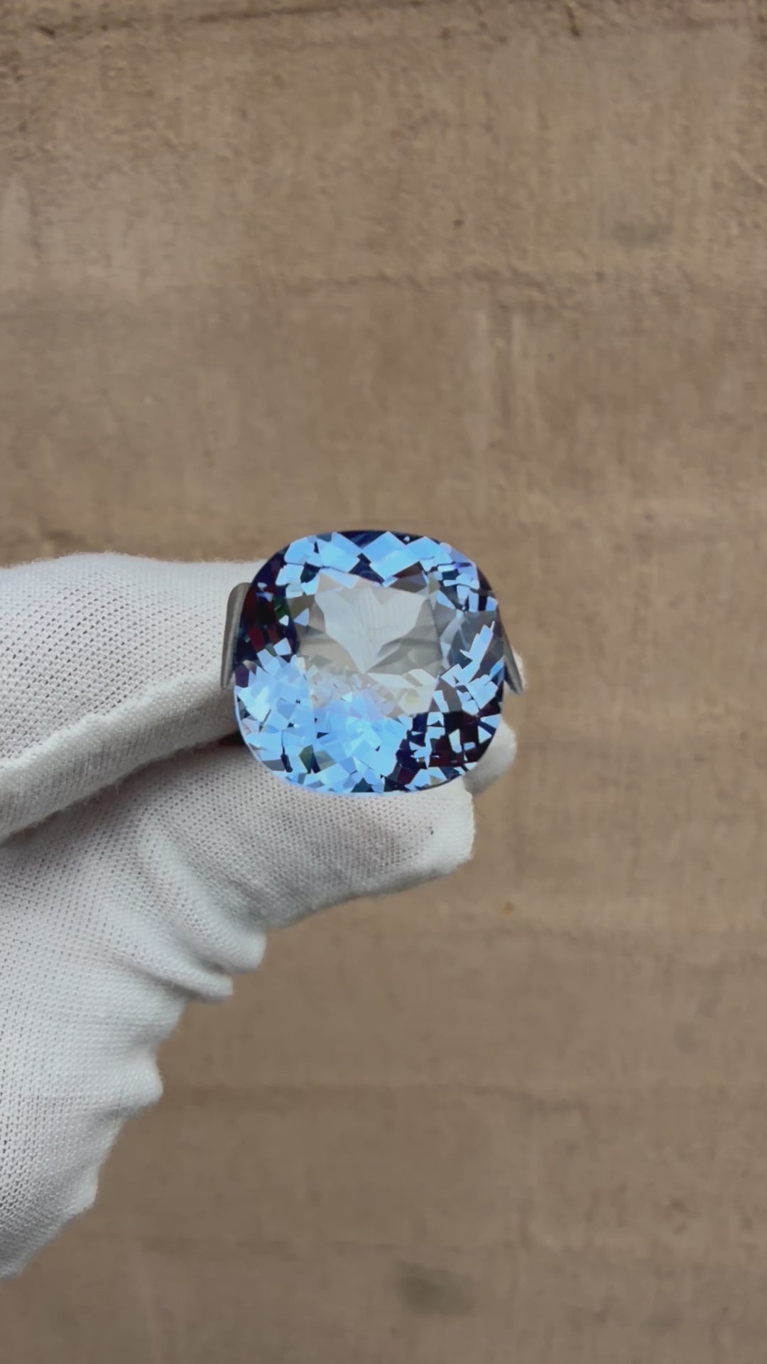 16.47 Ct Certified Santa Maria Aquamarine | Fancy Cut | Minas Gerais, Brazil | GFCO Certified