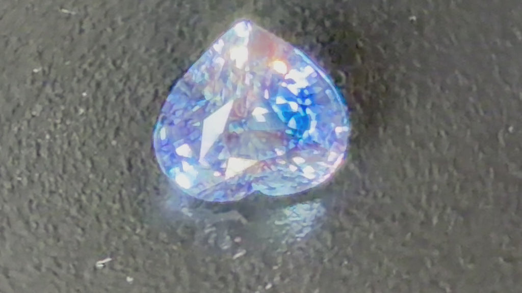 2.02 Ct Certified Blue Natural Sapphire – Heart Shape | Sri Lanka Origin
