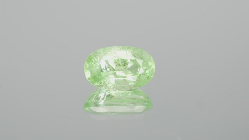 Natural UV Mint Garnet – 3.34 Carats